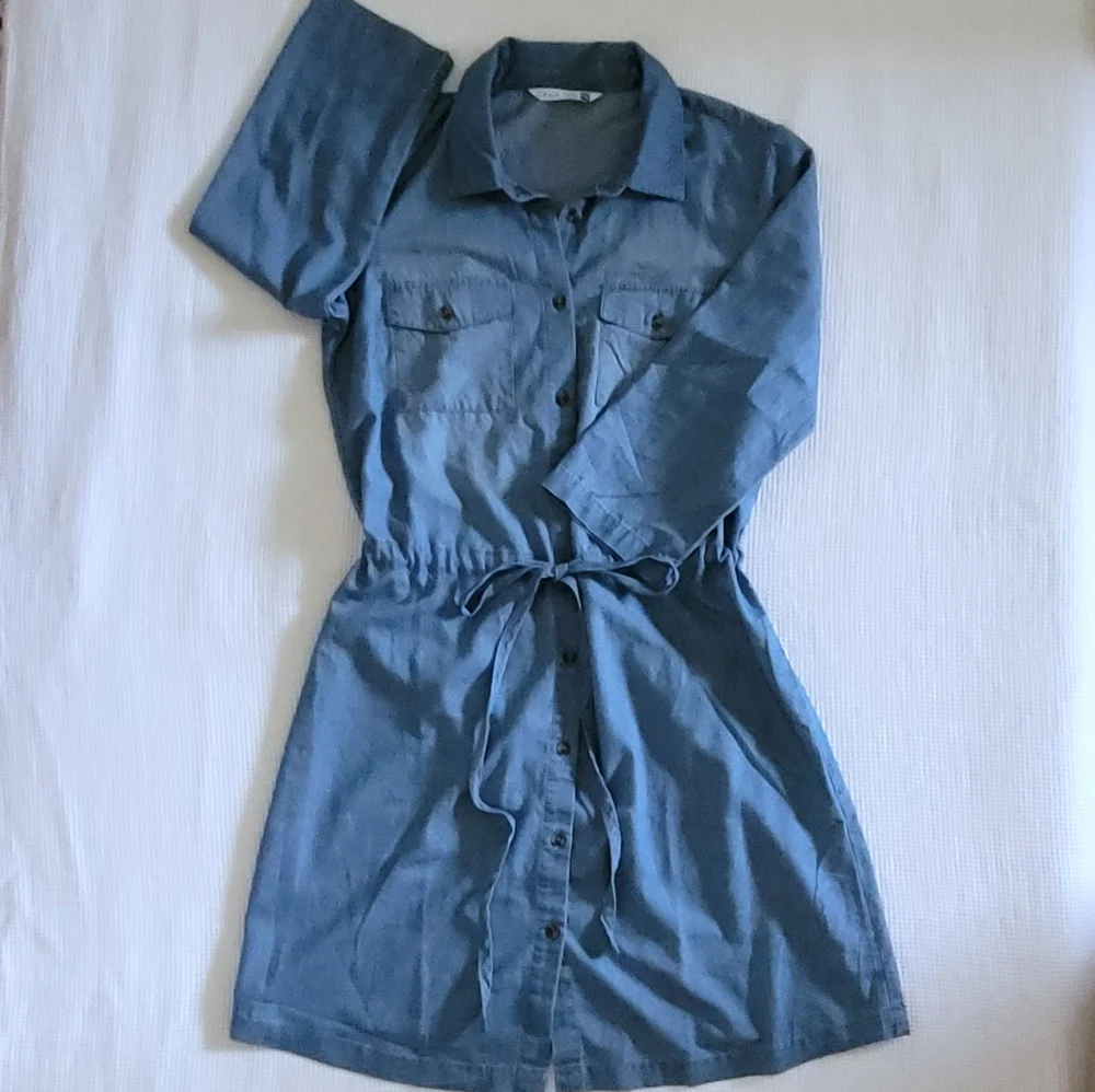 โจ๏ธHP 2Xโจ๏ธ G. Kale Button Down Lightweight Dress๐ - NWOT - Picture 13 of 15
